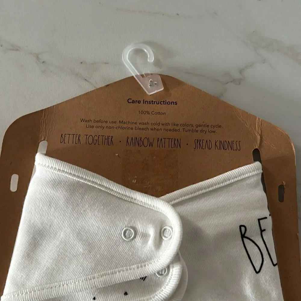 RAE DUNN baby Bandana Bibs NWT
